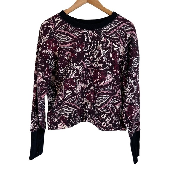 Joie Caleigh Floral Paisley Sweatshirt - Picture 1 of 8